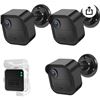 Image 1 : Blink Outdoor Camera Wall Mount Compatible with 4 (Newest Model)& 4th Gen,3 Pack Weatherproof Protec