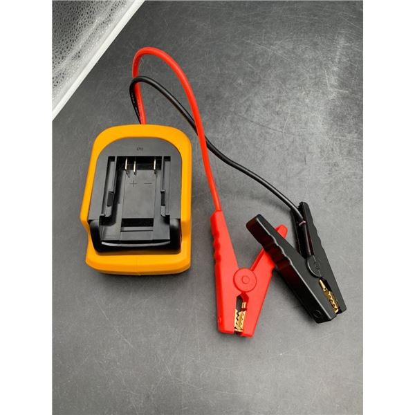 Portable 12V Car Battery Charger With Jumper Cables