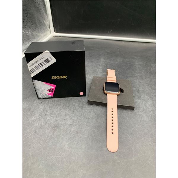EGQINR Model H52 Smart Watch with Bluetooth Calling and Fitness Features