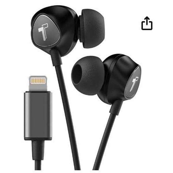 Thore iPhone Headphones with Lightning Connector Ear Buds – MFi Apple Certified Earphones (