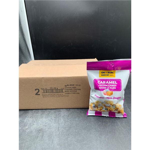 59th Street Caramel Cotton Candy Popcorn 12 x 80g Bags