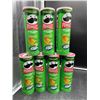 Image 1 : Pringles Sour Cream & Onion Flavored Chips, 156g x 7