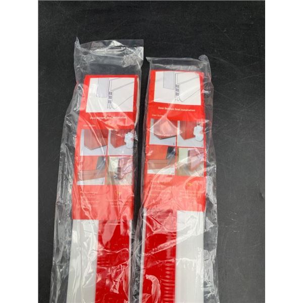 Door Bottom Seal Strips with Installation Guide for Gap Closure