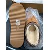 Image 2 : Shearling Lined Slippers Size 10 Tan Color