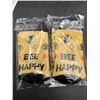 Image 2 : YEXIPO Bee-Themed Socks in Yellow and Black Lot of 2