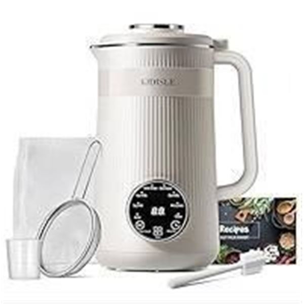 Multifunctional Nut Milk Maker, Model HB-B1018KW3 with Stainless Steel Cup