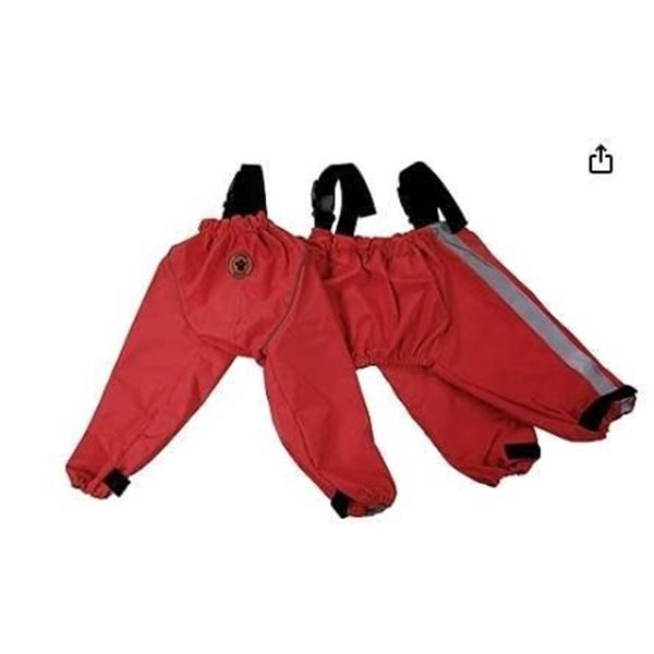 FouFou Dog Bodyguard Protective All-Weather Dog Pants, Large