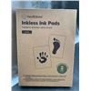 Image 2 : KeaBabies Inkless Ink Pad 2-Pack Large for Baby Handprints and Footprints