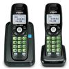 Image 1 : VTech C9611AL Black Cordless Telephone with 2 Handsets and Caller ID