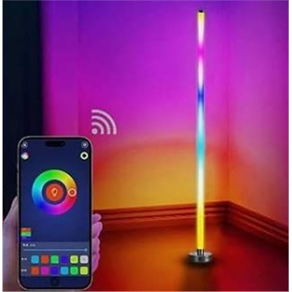 LED Digital Ambient Light with RGB and Music Sync Features