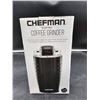Image 2 : Chefman Electric Coffee Grinder with Stainless Steel Blade