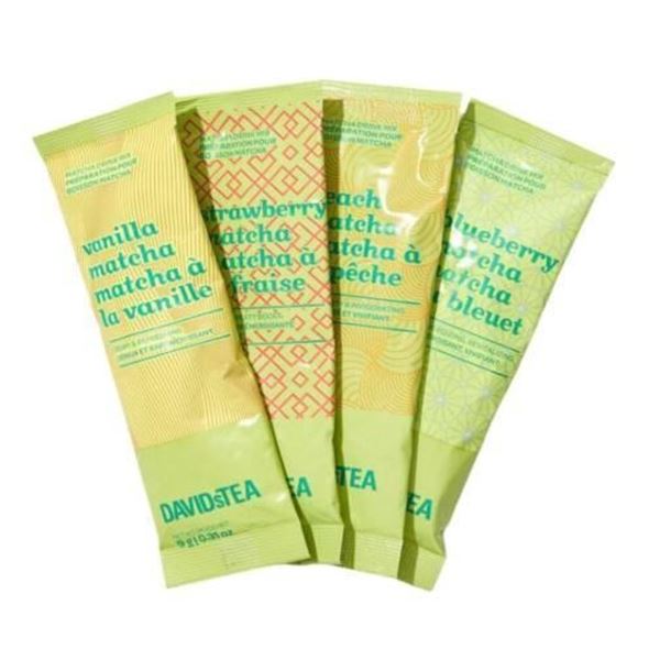 DavidsTea Matcha, 3×8 Sachets – Assorted Flavors
