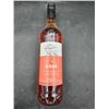 Image 1 : 750 mL Alcohol-Free Rose Wine Bottle, 0 Percent Alcohol by Volume