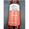 Image 2 : 750 mL Alcohol-Free Rose Wine Bottle, 0 Percent Alcohol by Volume