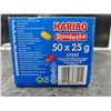 Image 3 : Haribo Roulette Candy Rolls Display Case 50x25g