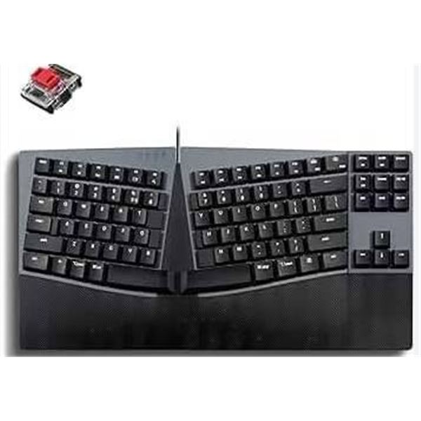 Perixx Periboard-535 Wired Full-Size Mechanical Ergonomic Keyboard
