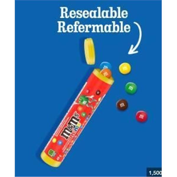 M&M’s Peanut Butter Minis 24-Pack – 49g Each