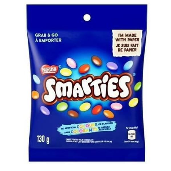 Nestle Smarties (7 Packs, 130g Each) Chocolate Candy
