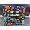 Image 2 : Origin Organic Triple Berry Sparkling Water, 6x355mL Cans