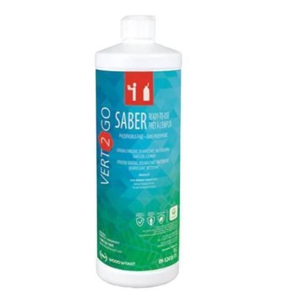 Saber Vert2Go Ready-To-Use Cleaner 1L, Phosphorus-Free
