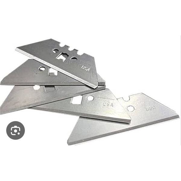 Allway Tools KBS100 Utility Blade With 3-Notch Round Point – 100 count