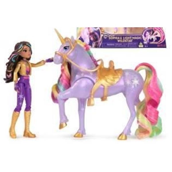Unicorn Academy Sophia and Light Magic Wildstar Toy Set