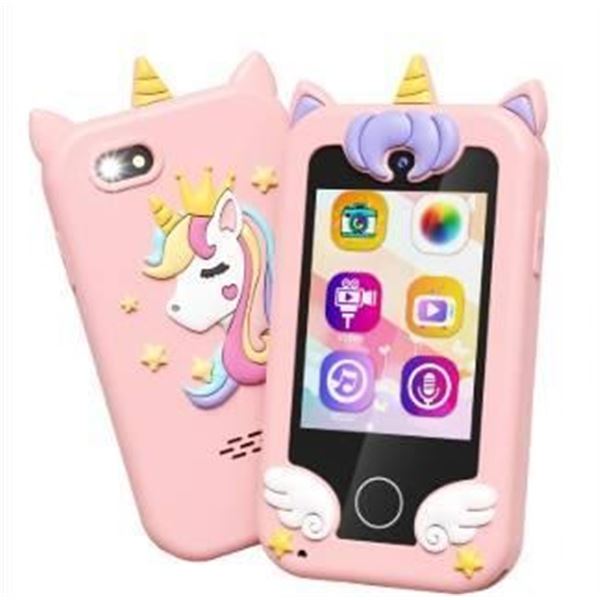 Kids Toys Smartphone With Unicorn-Themed Case