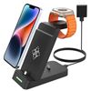 Image 1 : B-20 Model 3-in-1 Charging Station for Apple Devices with Wireless Charger