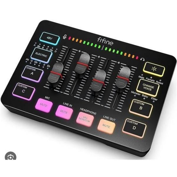 Ampligame SC3 Gaming Audio Mixer with Multichannel Features