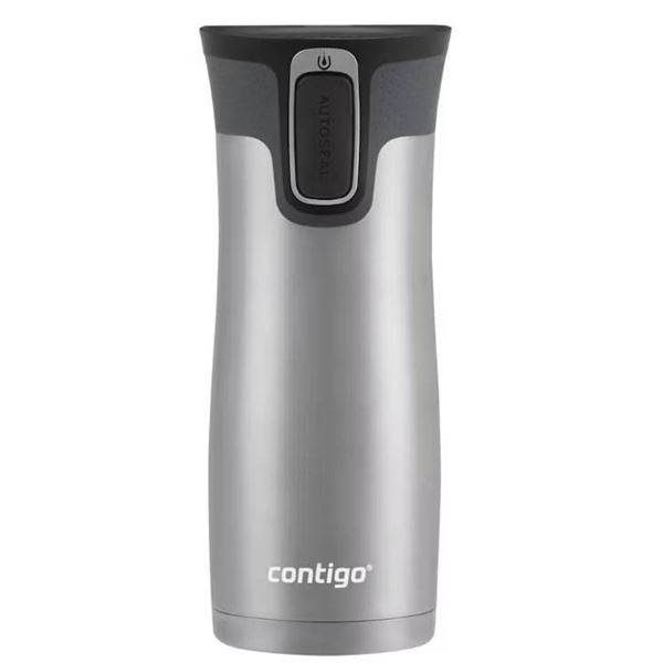 Contigo Autoseal Stainless Steel Travel Mug, 16 oz, Thermolock Insulated