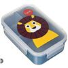 Image 1 : 3 Sprouts Lion Design 3 compartment Lunch Bento Box