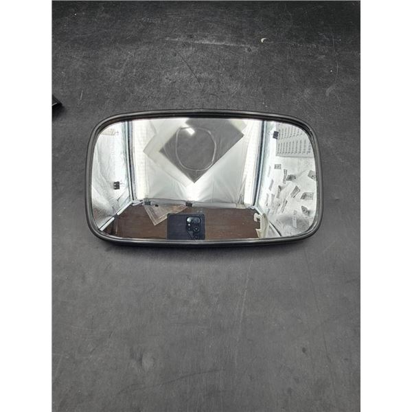 Rectangular Rearview Mirror with Mounting Hardware