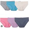 Image 1 : Fruit of the Loom Beyondsoft Low-Rise Briefs 6-Pack, Size 6/M, Assorted Colors