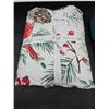 Image 2 : Greenland Home Cardinal Plaid Winter Wonderland Quilted Holiday Throw Blanket