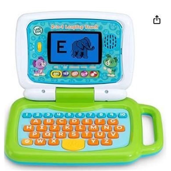 LeapFrog 2-in-1 LeapTop Touch Learning Computer for Ages 2+
