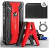 Image 1 : JAOPAE Car Jump Starter, Portable Booster Pack for Up to 8.5L Gas & 8.0L Diesel Engines, 12V Battery