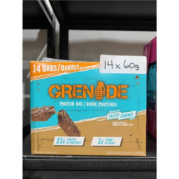 Grenade Salted Caramel Protein Bars 14 x 60g