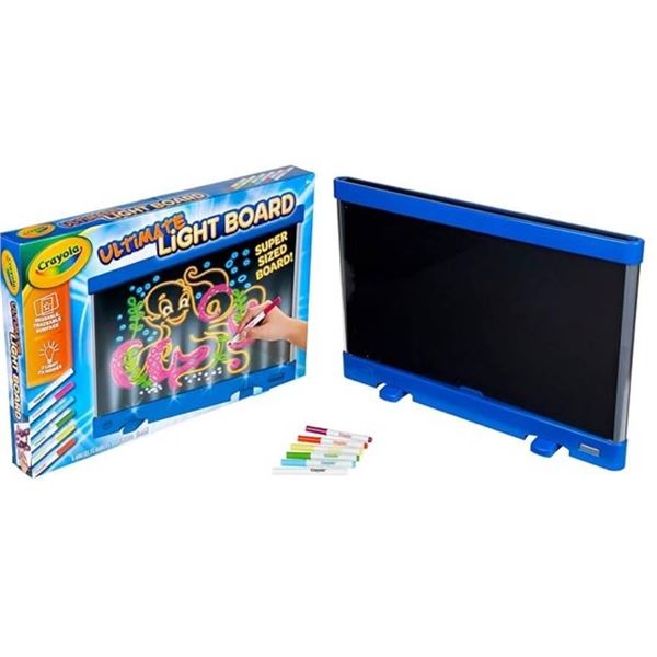 Crayola Ultimate Light Board with LED Lights and Drawing Space