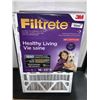 Image 1 : 3M Filtrete 1550 Healthy Living Air Filter 16x25x5