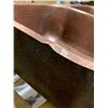 Image 7 : Orwell Copper 32″ Double Bowl Undermount Kitchen Sink (Part number: SK205-32AC)
