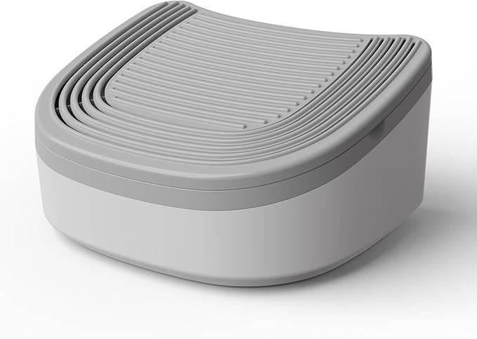 Bartuke Adjustable 3 Steps Litter Box Ramp, Litter Box Step With Filter Function, Easy To Clean Cat Litter Stair Catcher For Older Cats And Small Cats