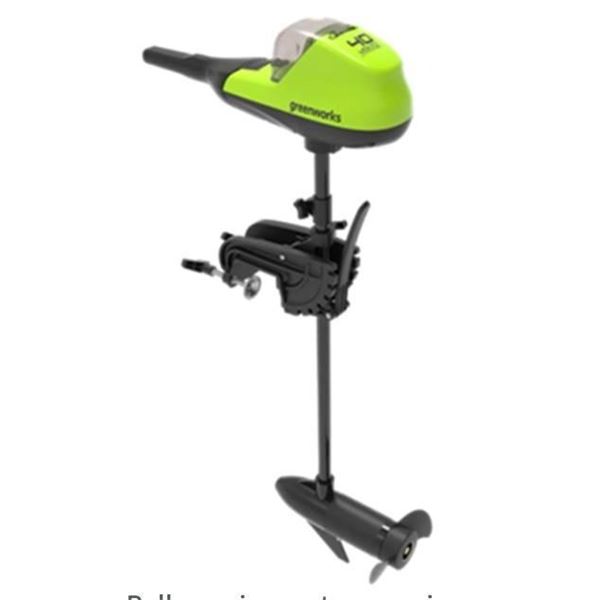 Greenworks 40V Trolling Motor, Model TMF301. 32lbs