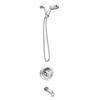 Image 1 : MOEN Meena 1 Handle Tub Shower in Chrome