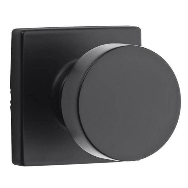 Weiser Cambie Dummy Door Knob (Iron Black), Lot of 4