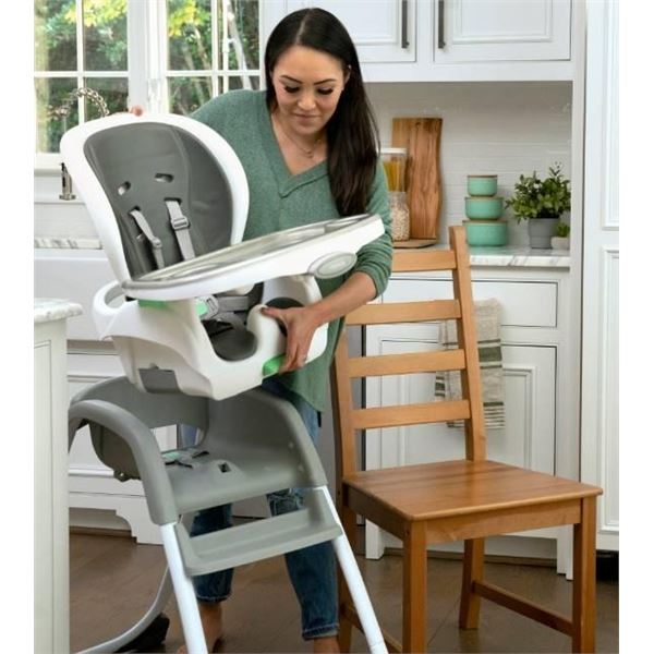 Ingenuity Full Course SmartClean 6-in-1 High Chair – SmartClean EVA Foam, 5 Point Safety Ha