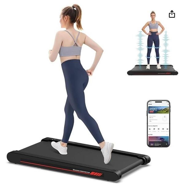 Sperax Walking Vibration Pad, 4 in 1 Treadmill, Walking Treadmill Pad for Home with Remote Control a