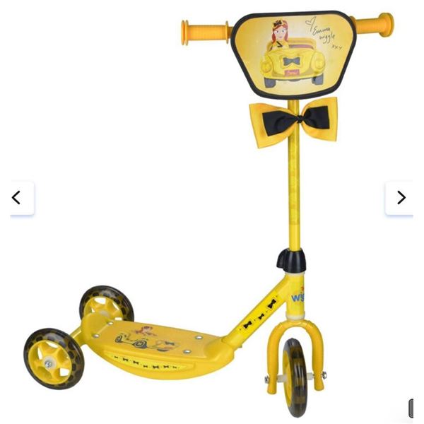 The Wiggles Emma 3-Wheel Scooter with Adjustable Height