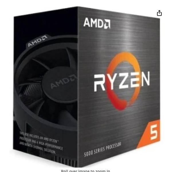 AMD Ryzen 5 5600X 6-Core, 12-Thread Processor, PCIe 4.0