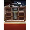Image 2 : Ridgid Pro Gear Organizer with Removable Compartment Trays