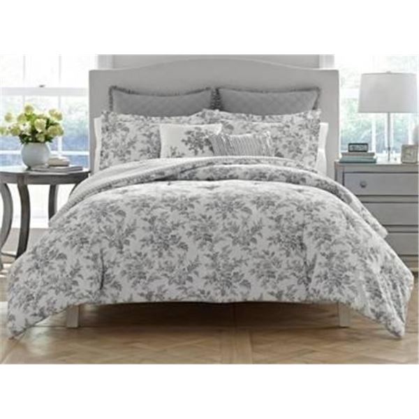 Laura Ashley Annalise Floral King Complete Bed Set